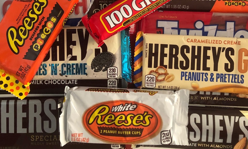 Image 1: Hershey's Candy or Chocolate Bars