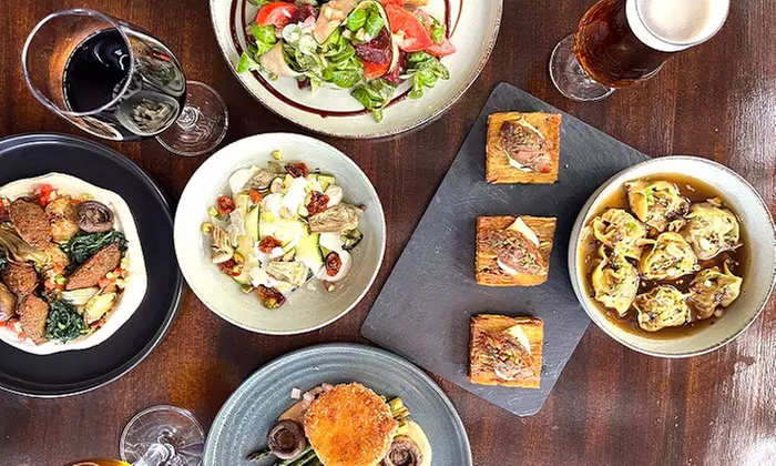 Menú vegetariano para 2 o 4 personas en Baobab Soul Kitchen And Bar