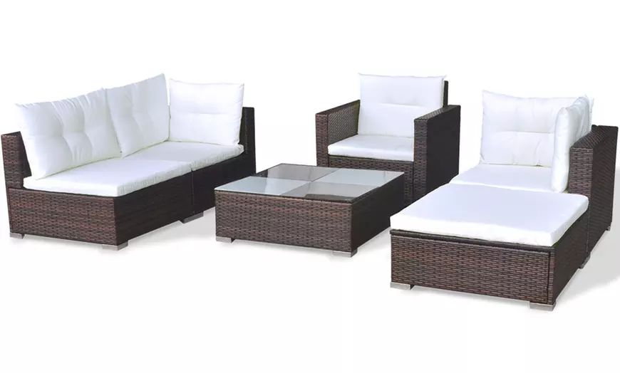 Image 26: Tuinset poly rattan