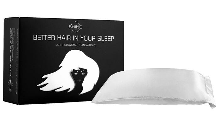 Up To 70% Off On Night Satin Beauty Pillowcase | Groupon Goods