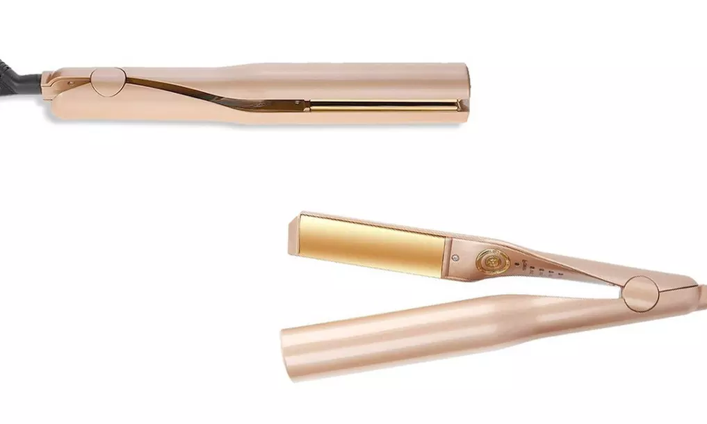 Lisseur de cheveux 2 en 1 avec fonction boucles et ondulations - Image 3