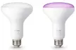 Philips Hue White/Color Ambiance 3rd Gen BR30 LED Bulb (Certified Refurbished) (1- or 2-Pack) - Second Medium
