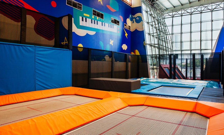 Image 7: Trampoline Park Access