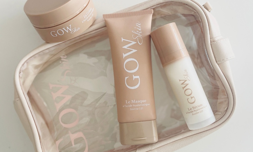 Image 2: Coffret de soins routine lift GowSkin à l'acide hyaluronique 