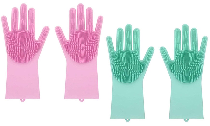 Image 9: Silikon-Handschuhe