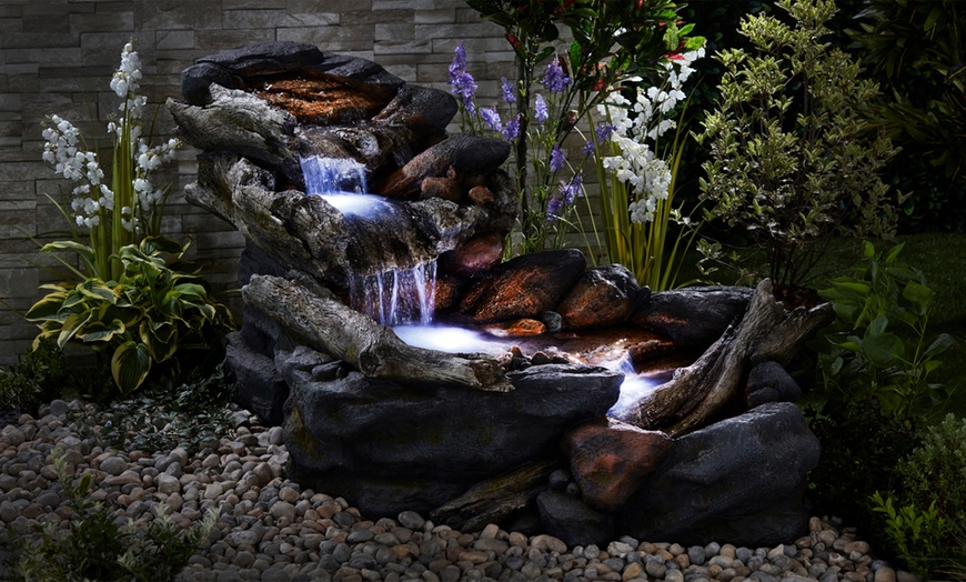 Image 8: Serenity Rockfall Water Feature