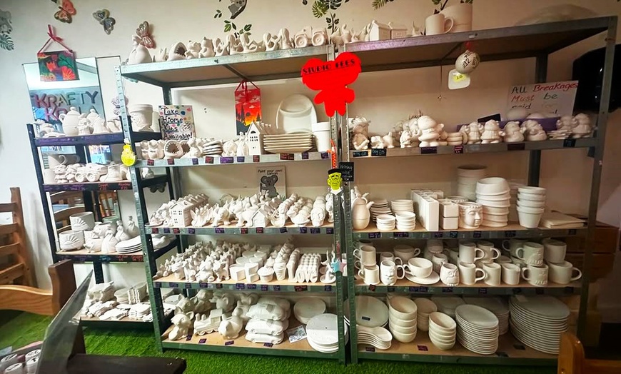 Image 6: Giggle & Glaze BYOB Pottery Painting Experience