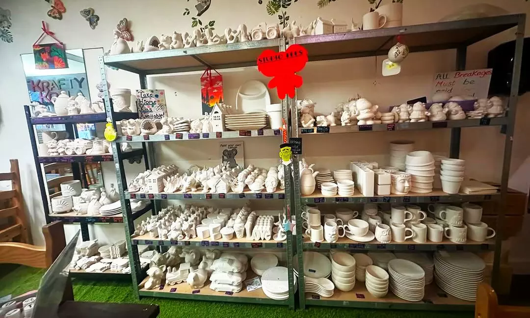 Giggle & Glaze BYOB Pottery Painting Experience