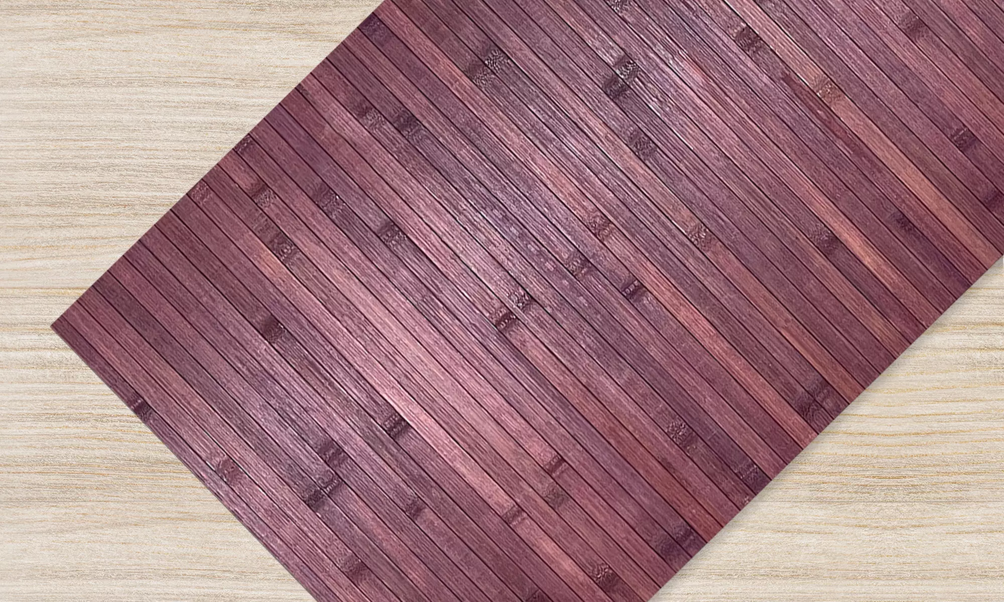 Teppich-Läufer aus Bambus