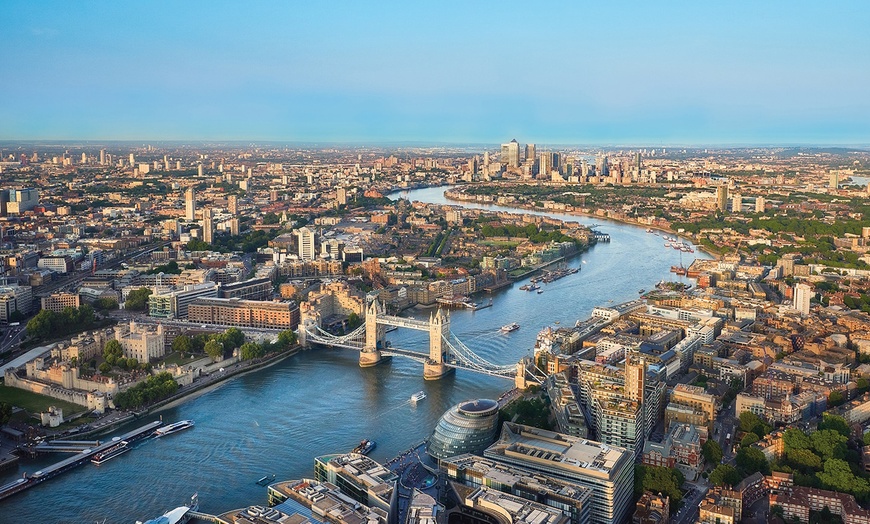 Image 2: The View from The Shard | Entry tickets with a glass of prosecco