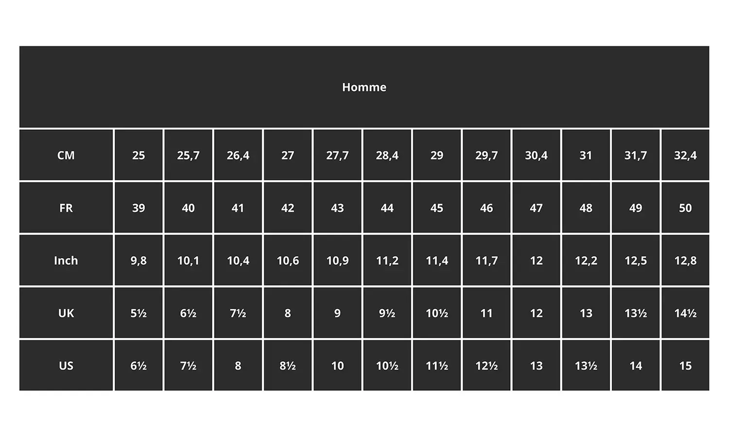 Lot de 6 paires de chaussettes courtes KTM