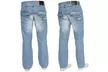 Enzo Men's Straight Fit Jeans in Choice of Colours - Second Medium