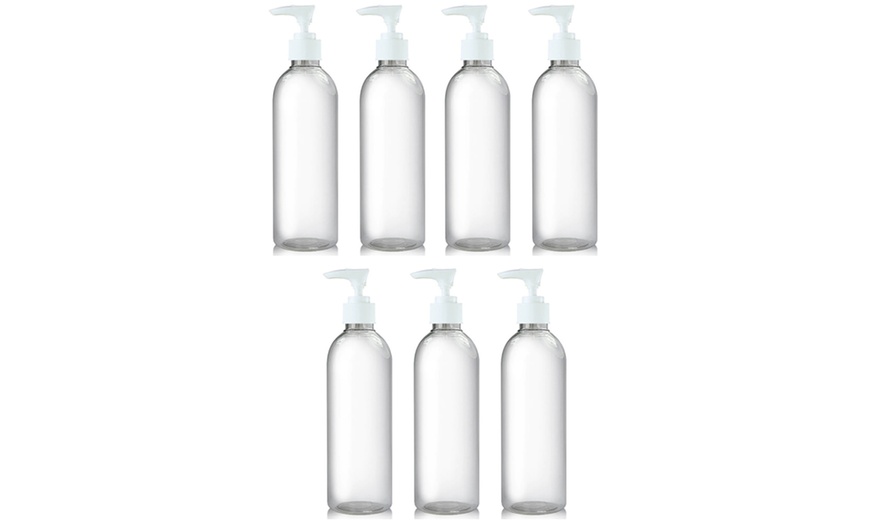 Image 2: Up to Ten 500ml Empty Pump Action Bottles