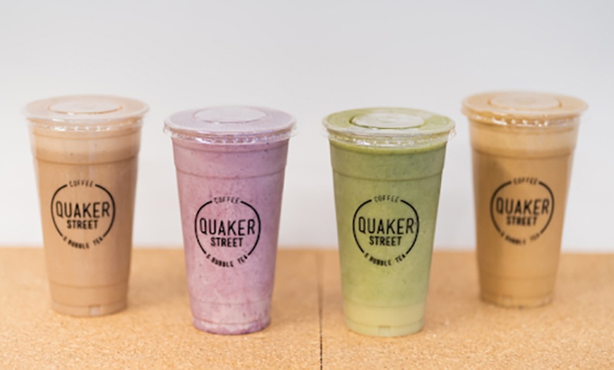 £10 to Spend on Food and Drinks - Quaker Street Coffee And Bubble Tea ...