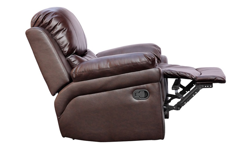 Image 8: Madison Manual Recliner Chair