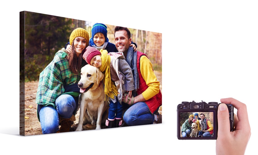 Image 1: Personalised Photo Canvas Prints 