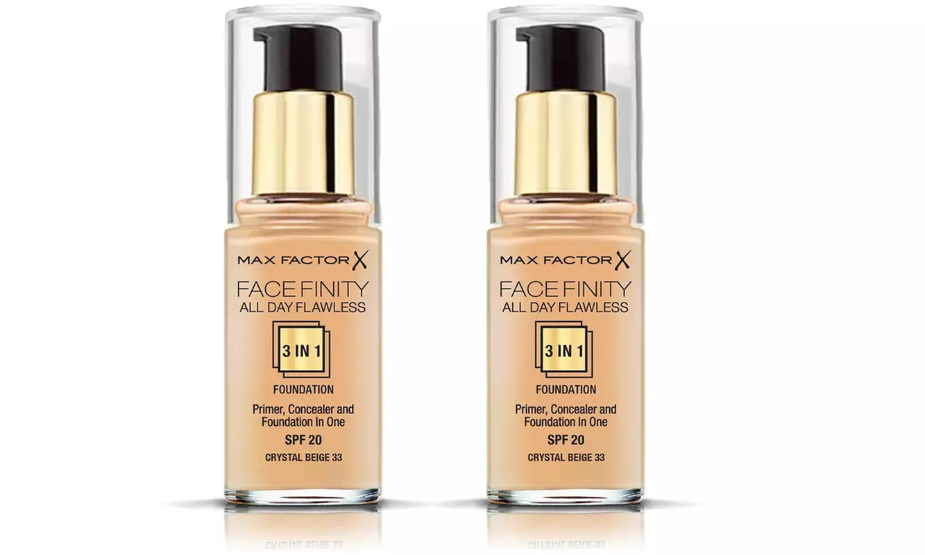 2 o 3 fondotinta Max Factor Face Finity