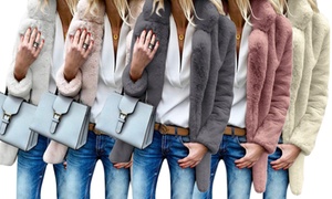 Women's Fluffy Coat