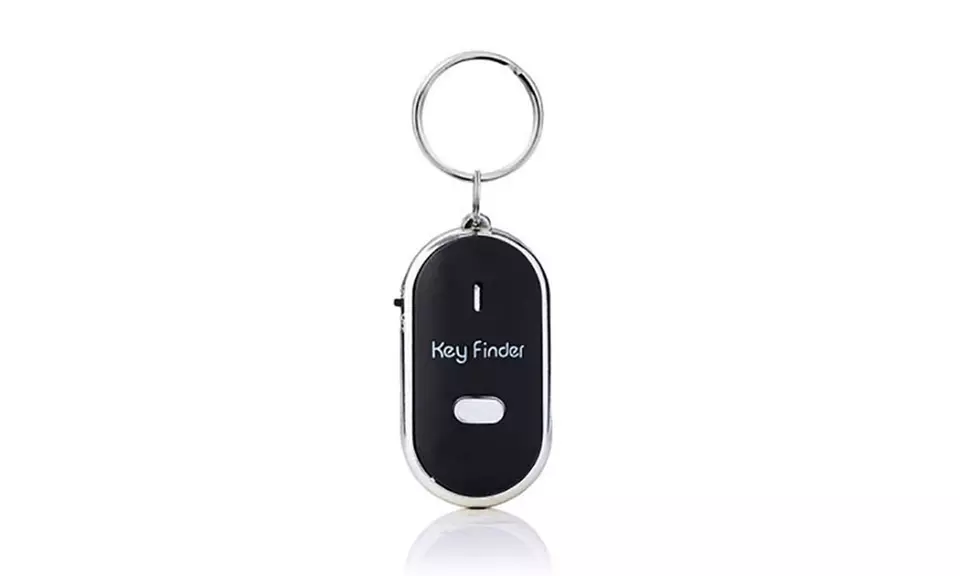 2x, 4x oder 6x Schlüsselfinder mit LED-Licht in Schwarz und Weiß - Second Medium