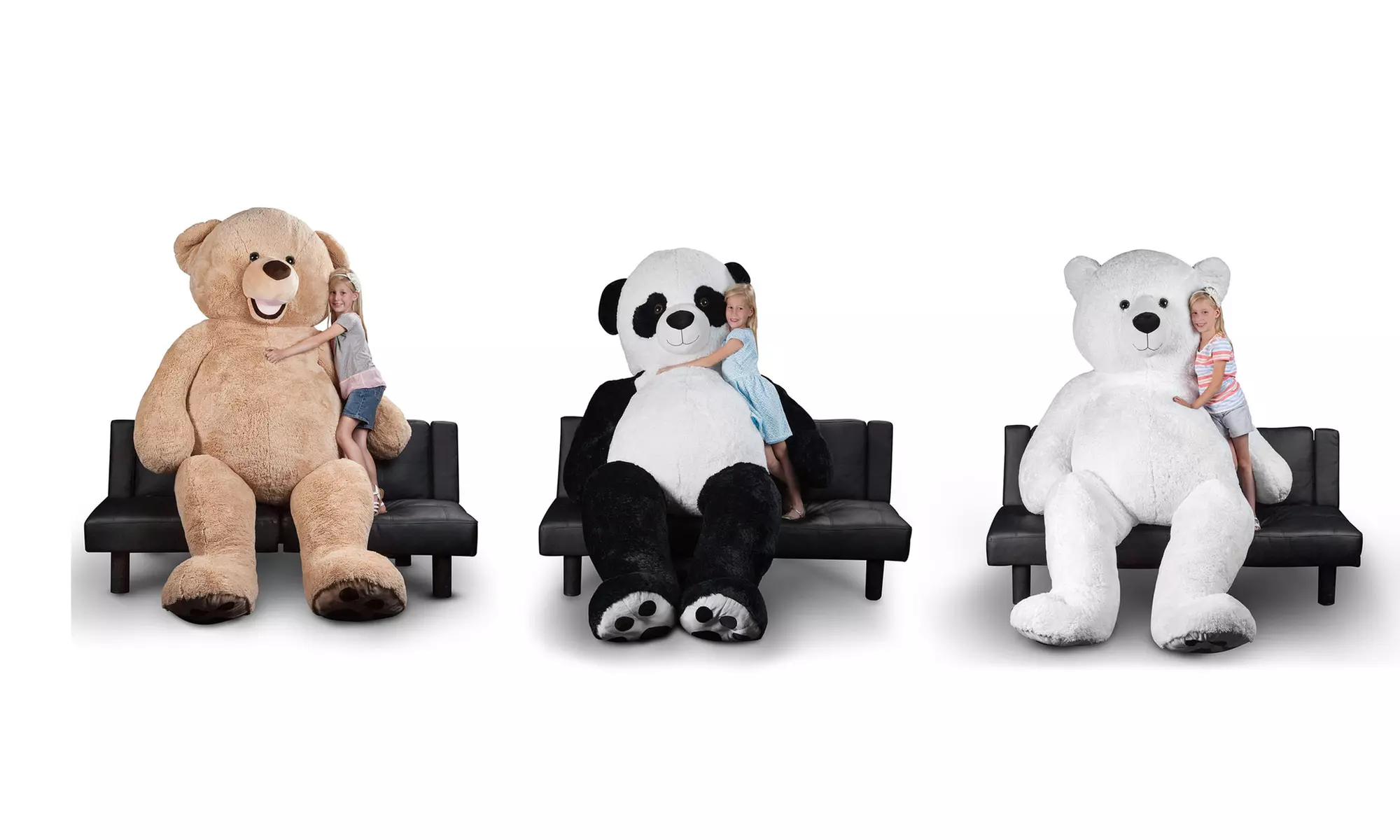 Giant 8ft. Teddy Bear, Panda Bear, or Polar Bear - Primary Image