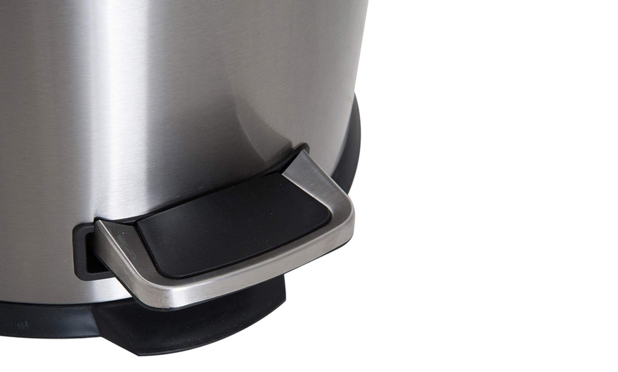 Image 5: HOMCOM Foot Pedal Kitchen Bin