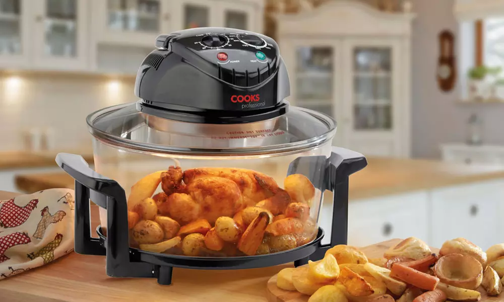 Cooks Professional Halogen Oven / Air Fryer with 4 or 12 Accessories - Primary Image