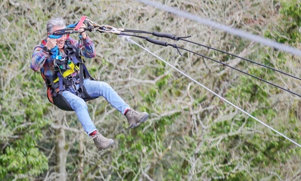 Saut pendulaire sur corde pour 1 personne - SKYPARK Normandie by AJ HACKETT