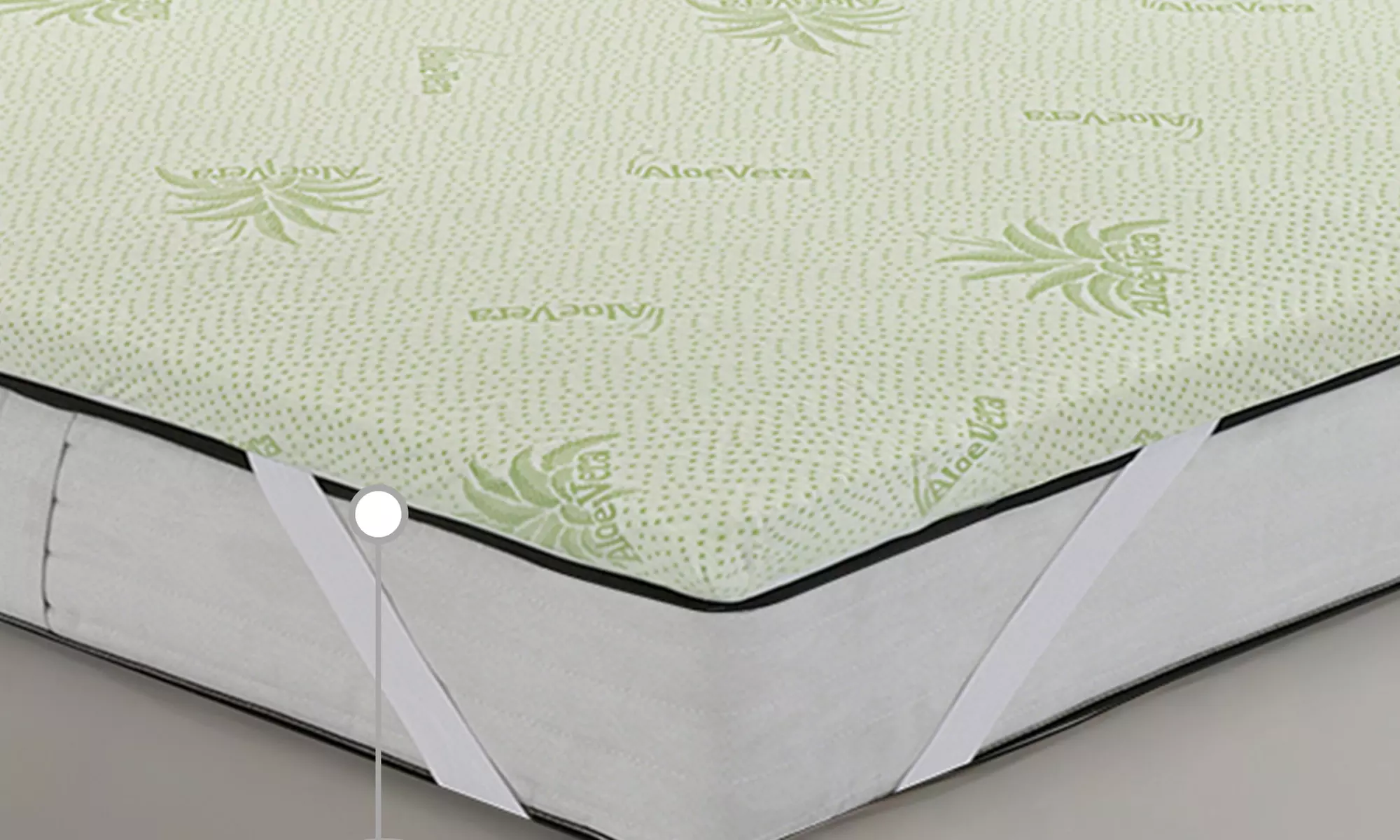 Topper Memory Aloe Vera Made In Italy