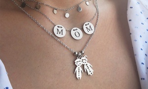 Customised Date Name Necklace