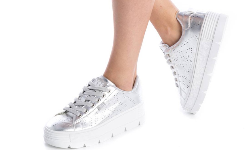 Image 7: XTI Women's Platform Sneakers