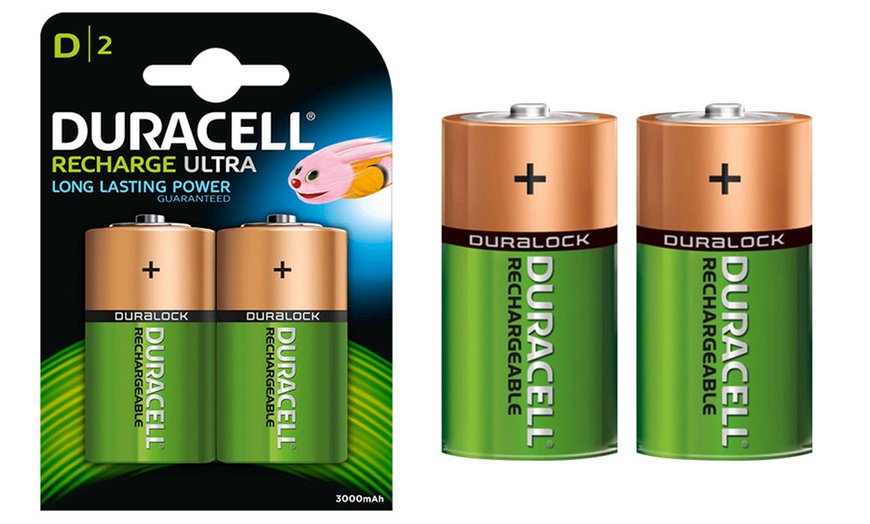 Image 7: Duracell Rechargeable Batteries