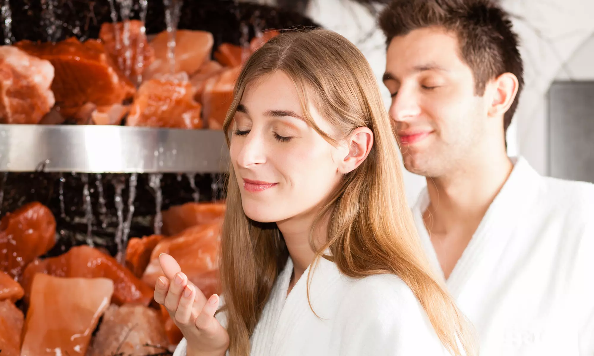 Couples’ Private Salt Therapy Pamper Package — 45-Mins of Relaxation at Salts of the Earth Hampton (Get 20% Off) - Primary Image