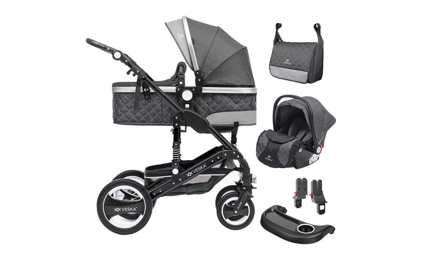 Image 3: VESKA® 3-in-1 Kinderwagen-Set KD-31-1