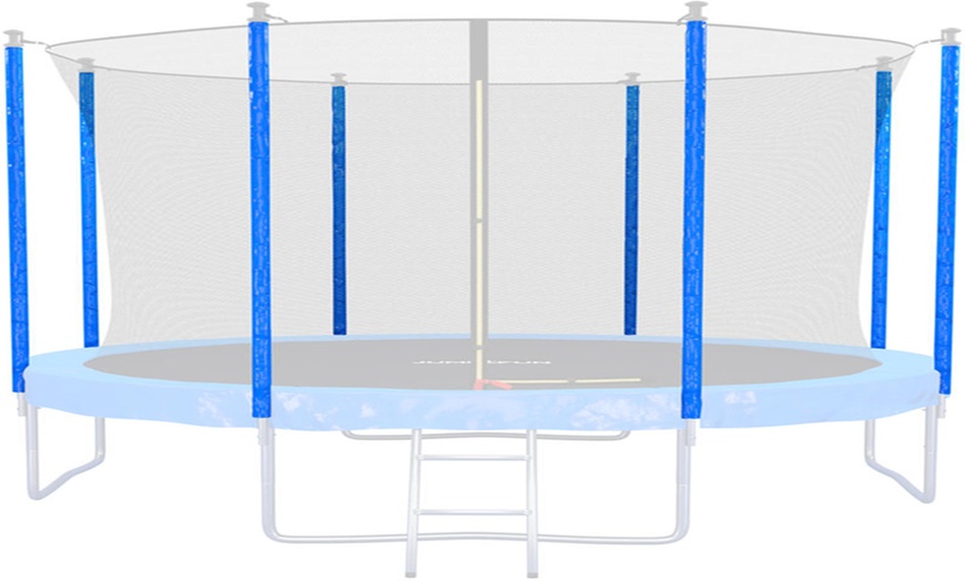 Image 2: Set di 8 protezioni per i pali del trampolino