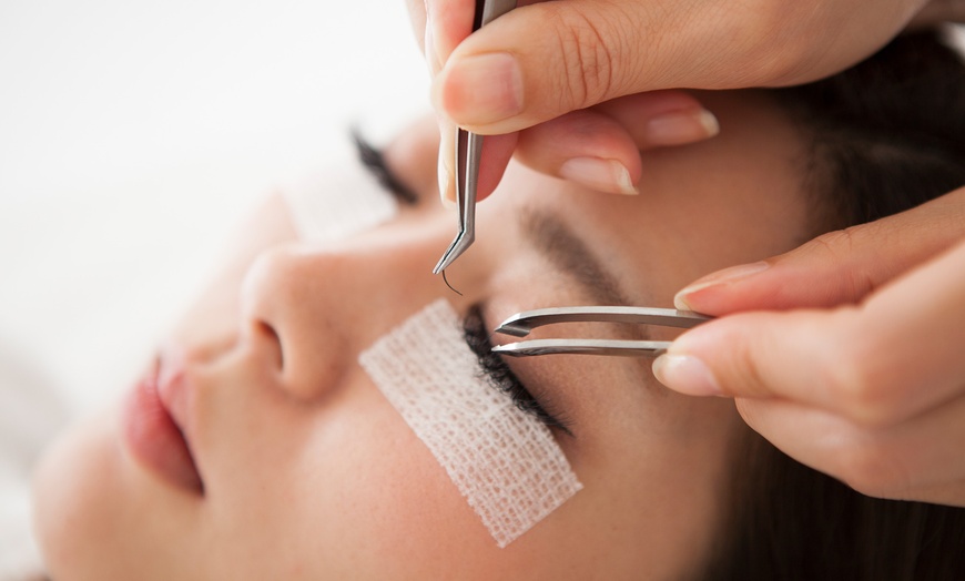 Image 1: Enhance with 1 Set of Classic Eyelash Extensions w/ Optional Fill 