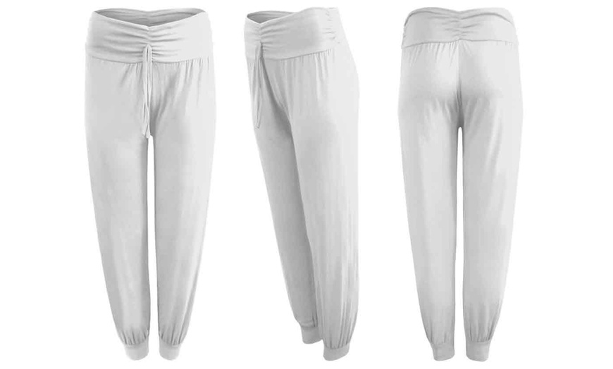 Image 8: Jersey Harem Trousers