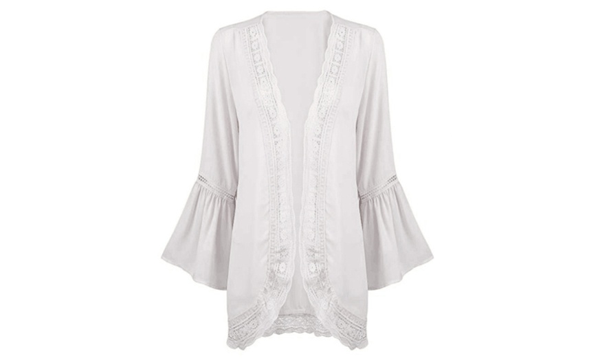 Image 5: Chiffon Top with Sleeves