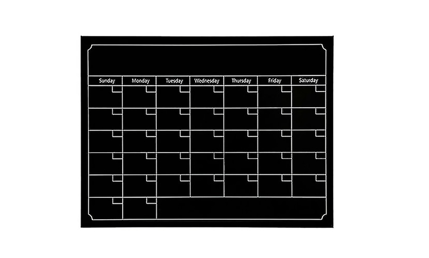 Image 2: Magnetic Calendar Planner