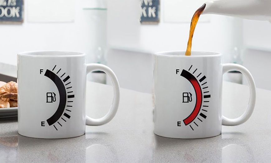 Image 1: Mug with Temperature Indicator