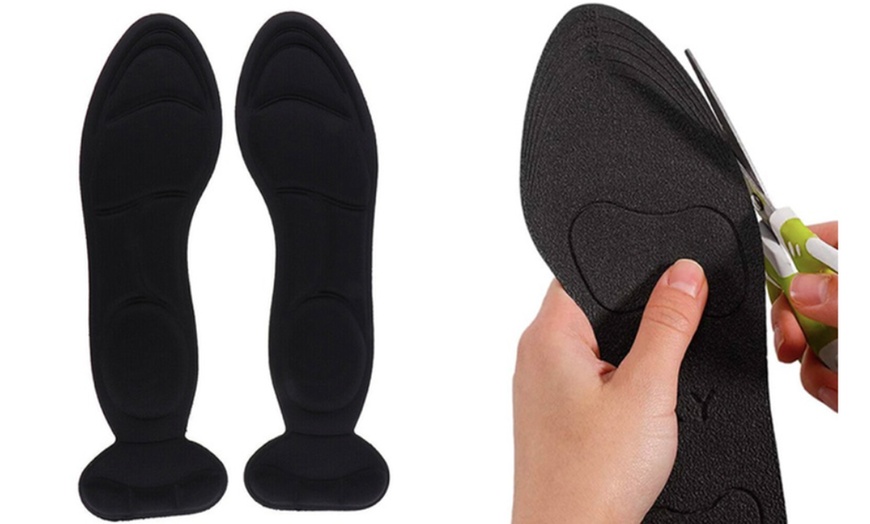 Image 5: 5D Sponge Insoles with Heel Protector