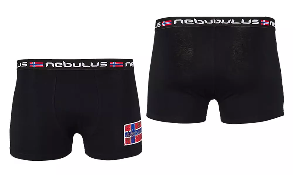 Nebulus 6er-Pack Diego Boxershorts in Schwarz und in der Größe nach Wahl - Second Medium