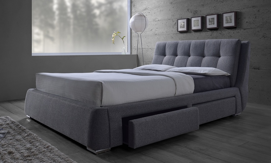 groupon grey ottoman bed