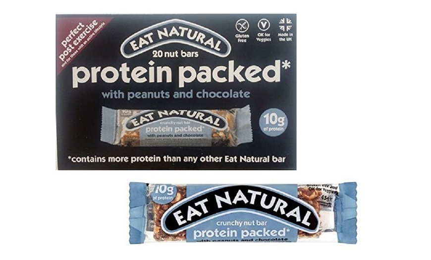 Image 3: 20 Eat Natural Protein Bars
