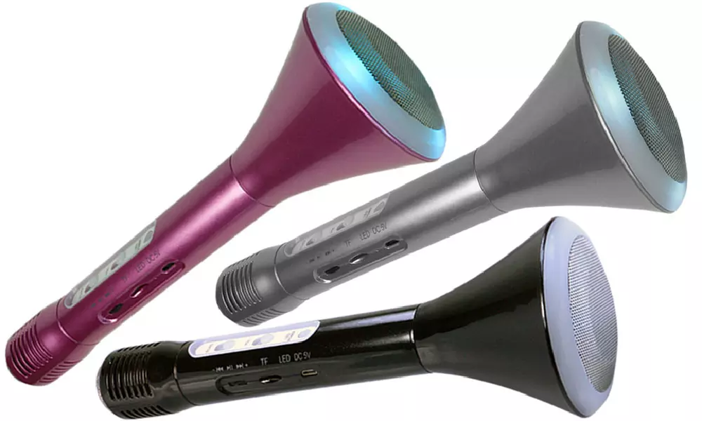 Wireless Karaoke Microphone and Speaker - Primary Image