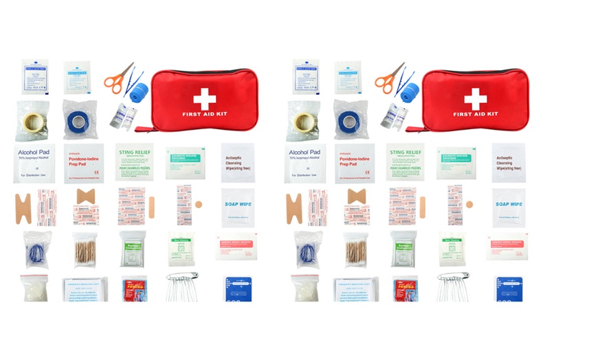 Image 5: 180-Piece Hospital Grade First Aid Kit


