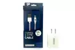Apple-Certified 6.6 ft Lightning to USB Cable with Wall Charger (1,2, or 5-Pack) - Second Medium
