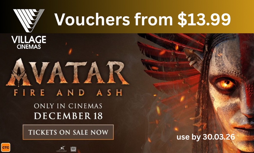 Image 1: Village Cinemas EVoucher Sale