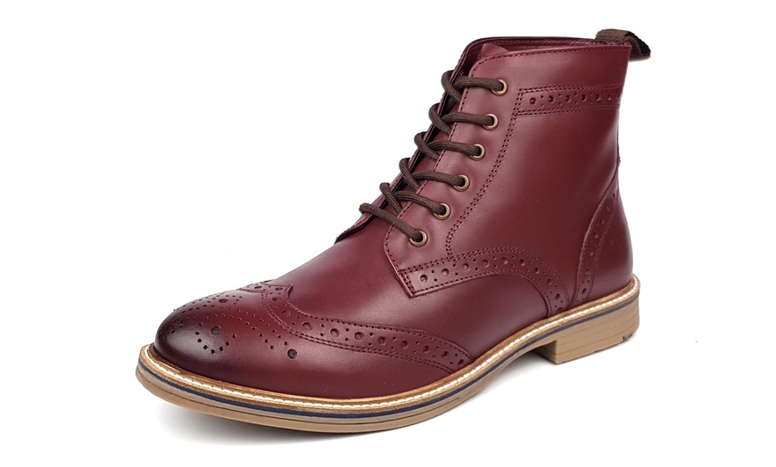 Image 5: Wellington Men's Leather Boots