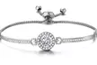 1 ou 2 bracelets "Halo Friendship" Philip Jones ornés de cristaux Zircondia® - Second Medium