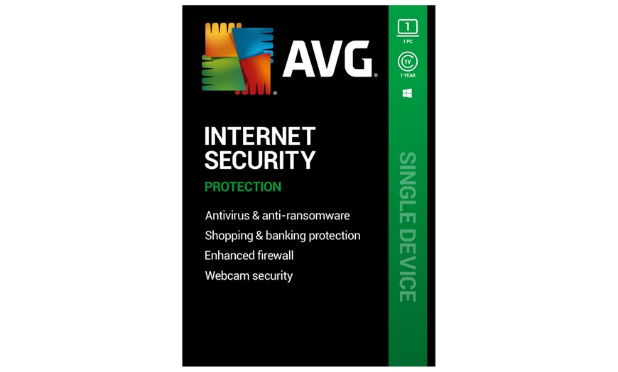 AVG Internet Security 2024 1 PC 1 Year or up to 10 Devices 1 Year ...